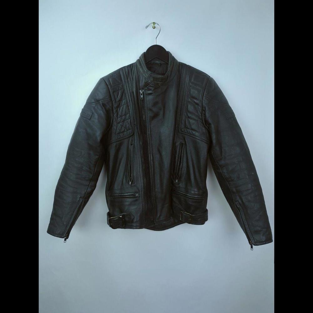 Vtg Belstaff Sz 40 L Outlaw Riders Cafe Racer Motorcycle Biker Leather Jacket